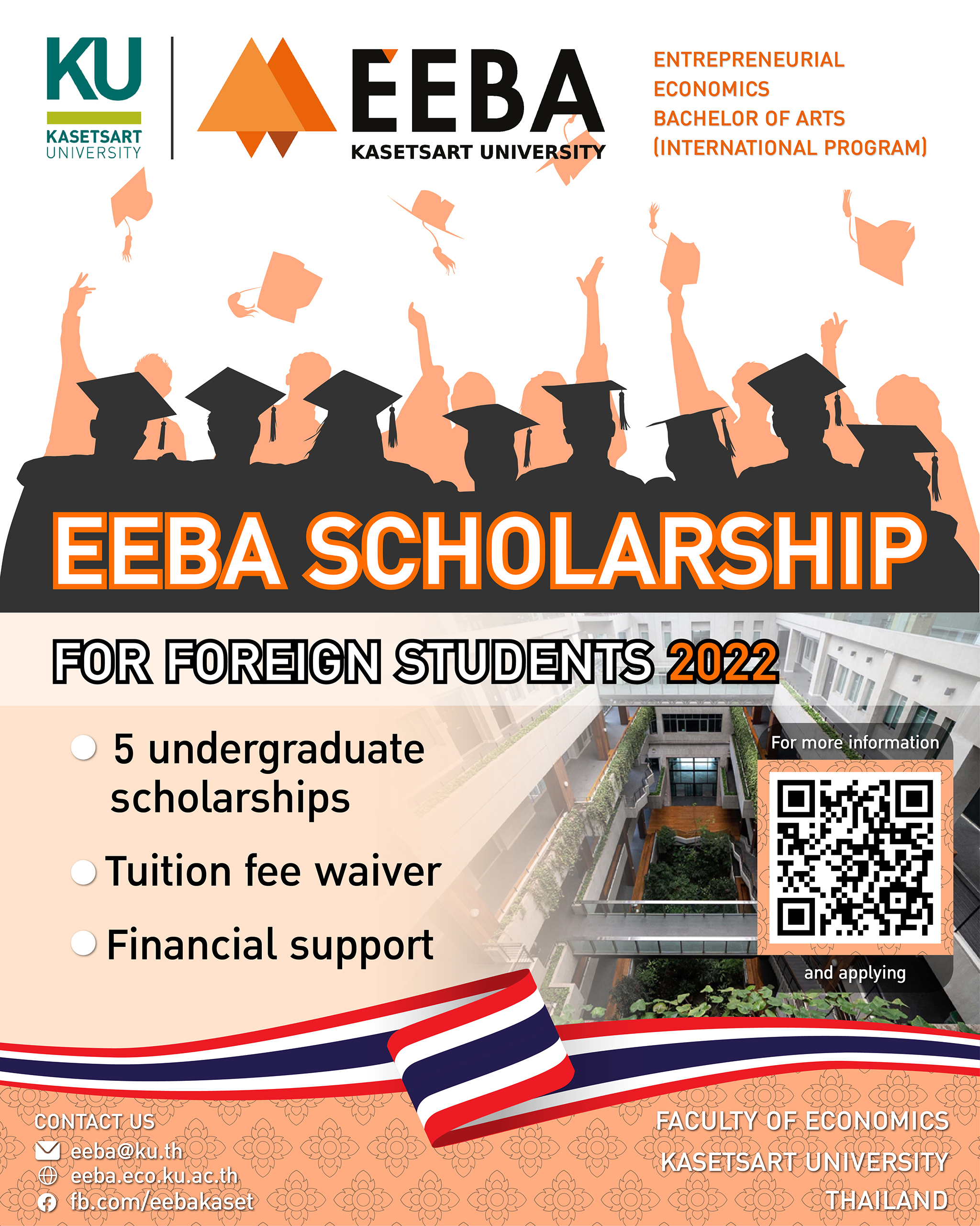 EEBA Scholarship for Foreign Students 2022